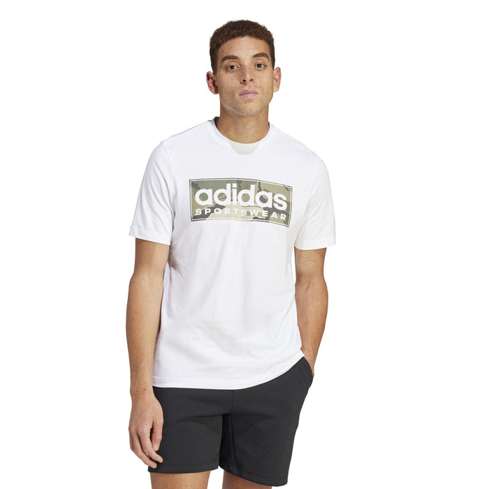 Adidas Mens Sportswear M Camo G T 2 White