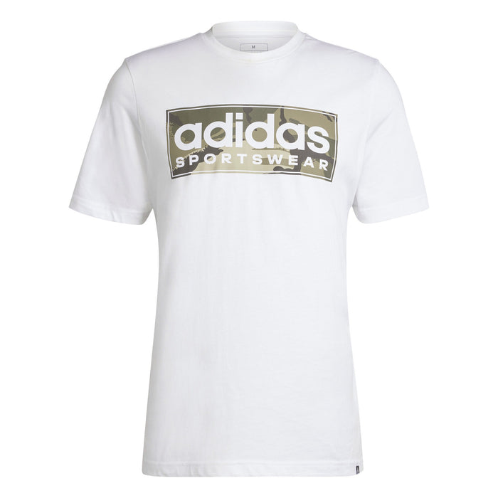 Adidas Mens Sportswear M Camo G T 2 White