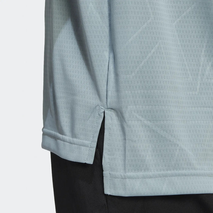 adidas Men's Terrex Made to Be Remade Hiking Tee, Grey Blue