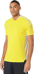adidas Men's Tiro 21 Training Jersey, Bright Yellow/Team Light Grey