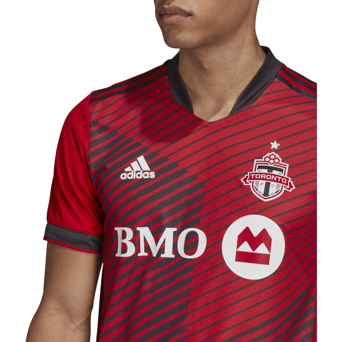 Adidas Mens Toronto FC Tfc H Jsy Au Short Sleeve Jersey, MLS