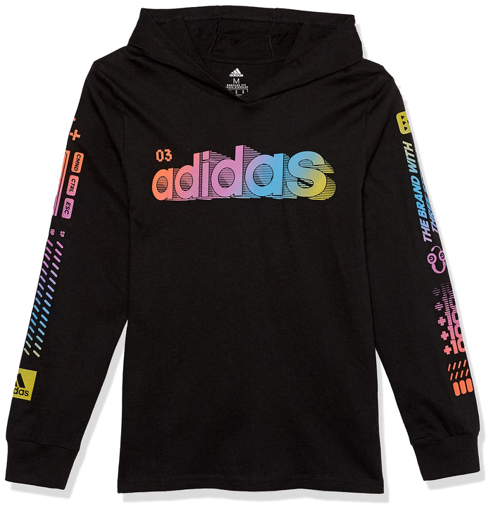 Adidas Mens Training Game On Hooded Black