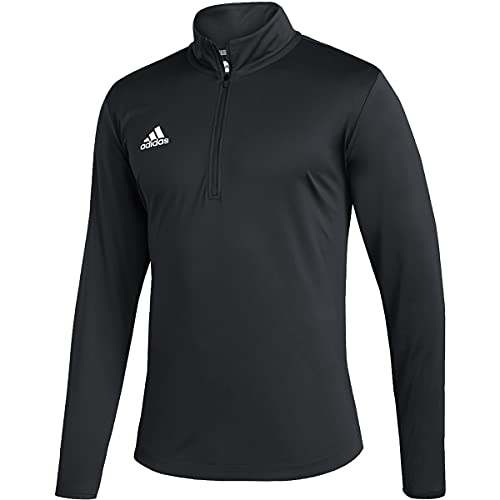 adidas Men's Under The Lights Long Sleeve Quarterzip Athletic Top