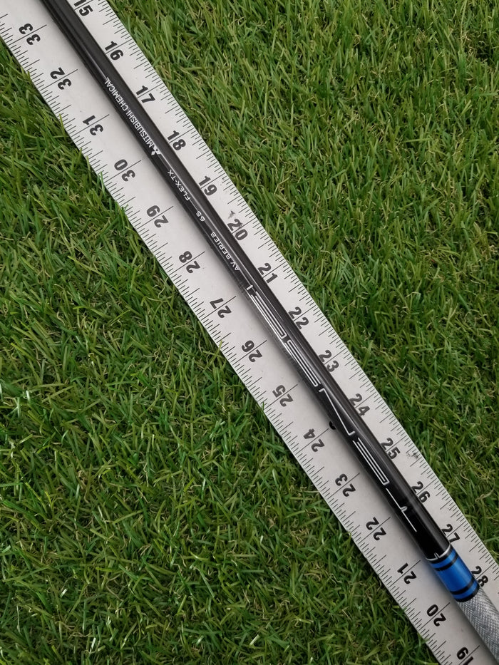 MITSUBISHI TENSEI AV RAW BLUE DRIVER SHAFT TXSTIFF 43.5" TITLEIST TIP VERYGOOD