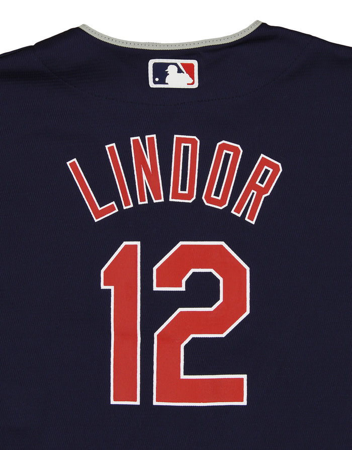 MLB Boys 4-7 Indians Francisco Lindor Cool Base Alt.1 Replica Jersey
