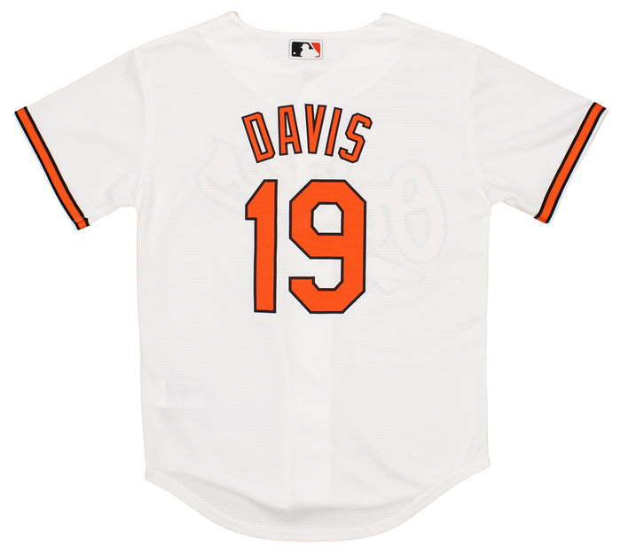 MLB Boys 8-20 Orioles Chris Davis Cool Base Home Replica Jersey