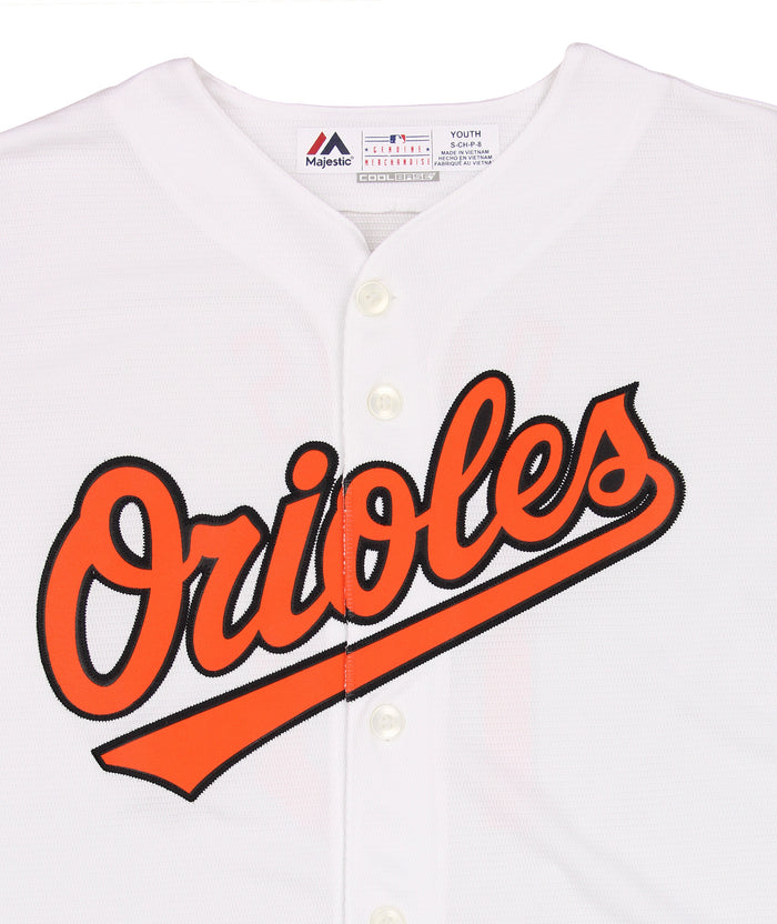 MLB Boys 8-20 Orioles Chris Davis Cool Base Home Replica Jersey