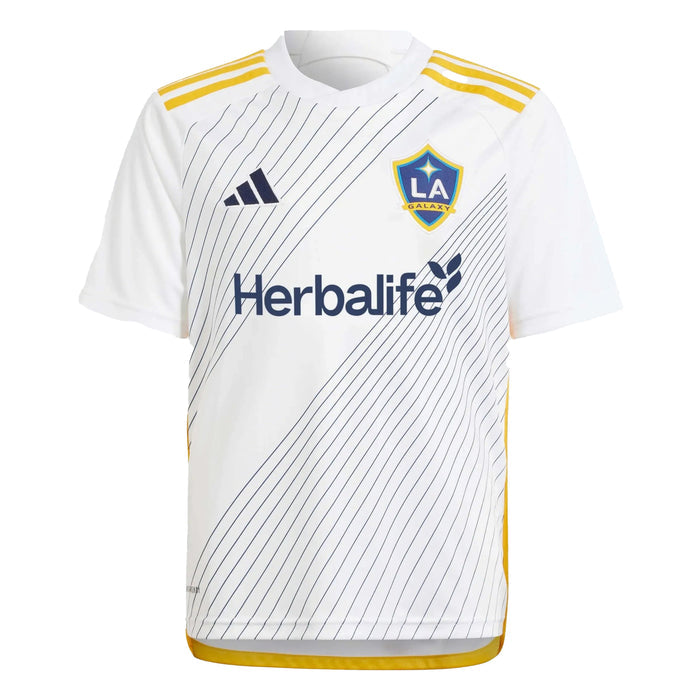 adidas MLS LA Galaxy, Youth Juniors Home Replica White Jersey