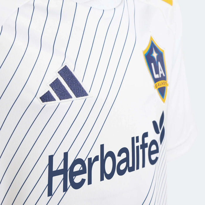 adidas MLS LA Galaxy, Youth Juniors Home Replica White Jersey