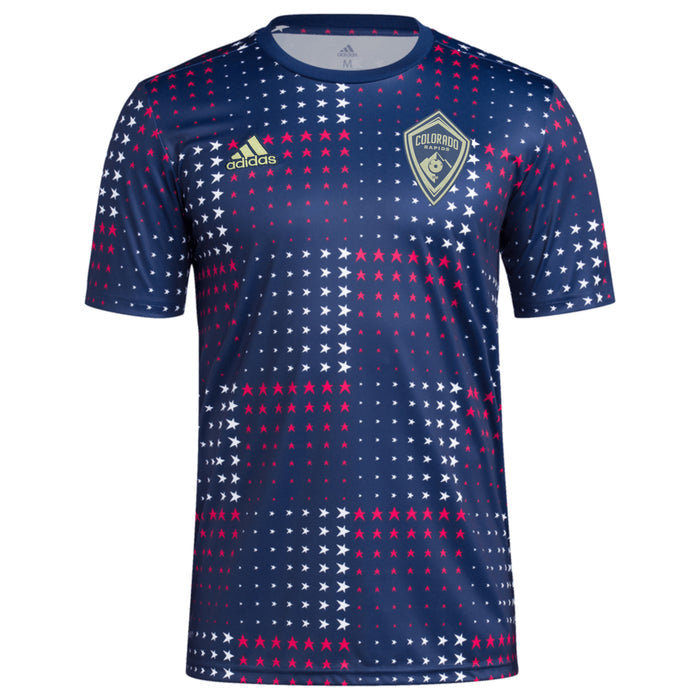 Adidas MLS Men's Colorado Rapids 2022 Americana Pre-Match Jersey