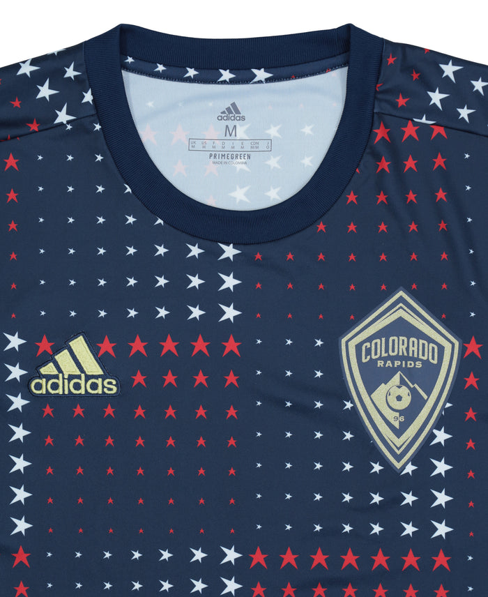 Adidas MLS Men's Colorado Rapids 2022 Americana Pre-Match Jersey