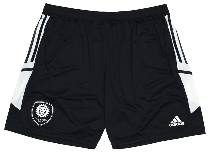 Adidas MLS Men's Orlando City FC Soccer Unlined Training Shorts, Black/White