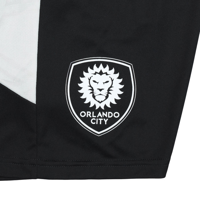 Adidas MLS Men's Orlando City FC Soccer Unlined Training Shorts, Black/White