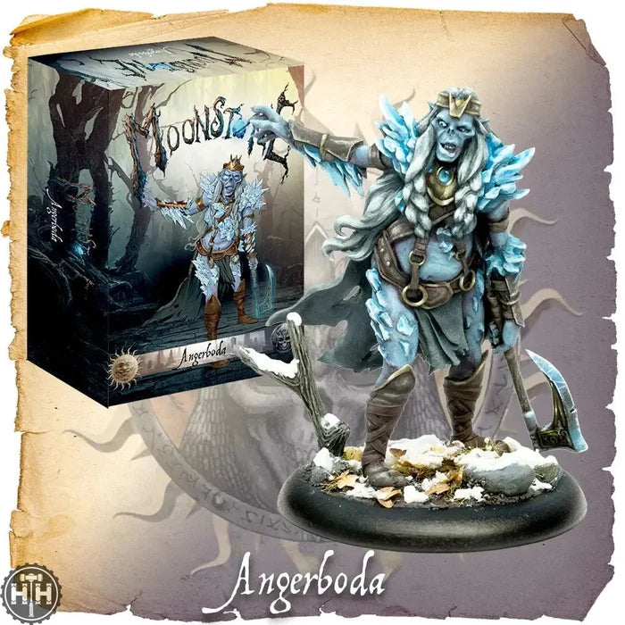 Moonstone: Angerboda, Frost Giant Moonstone Goblin King Games