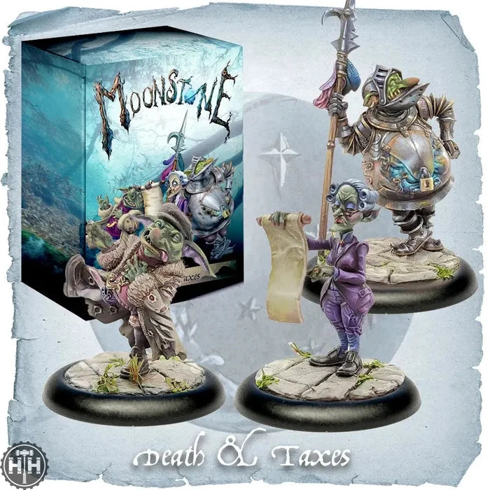 Moonstone: Death and taxes Moonstone Goblin King Games