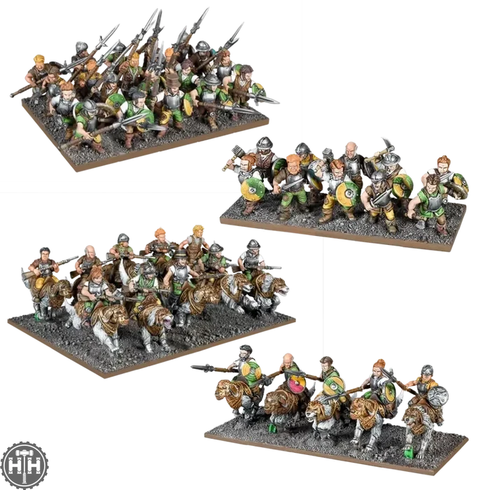 Muster Battle Group (2025) Halfling Mantic Games