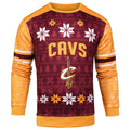 NBA Men's Printed Ugly Sweater, Cleveland Cavaliers
