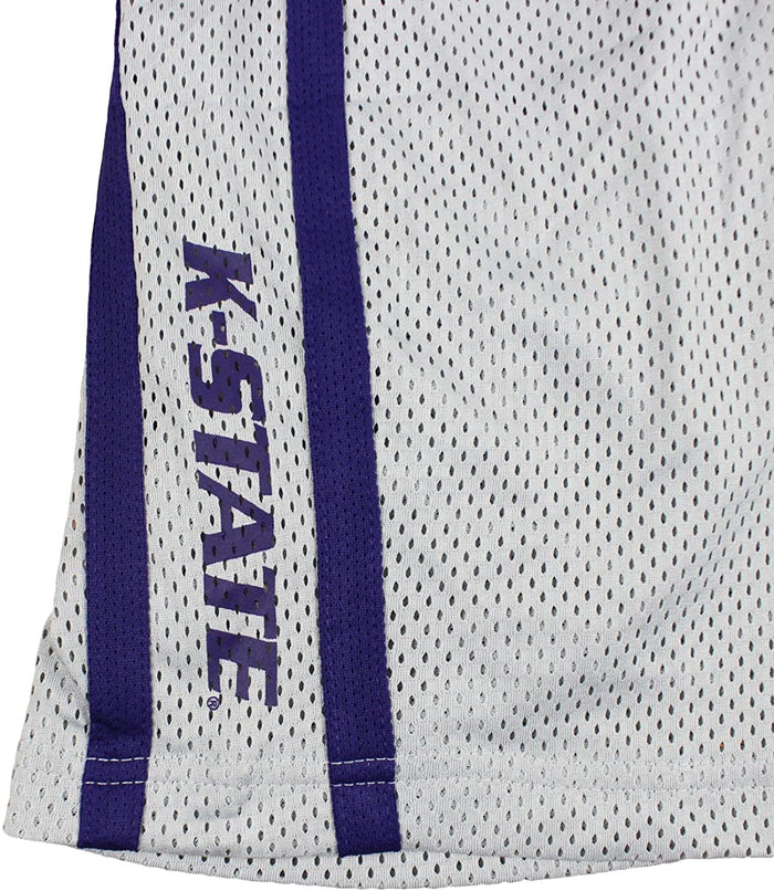 Nike NCAA Big Boys Youth Kansas State Wildcats Team DriFIT Shorts, Grey