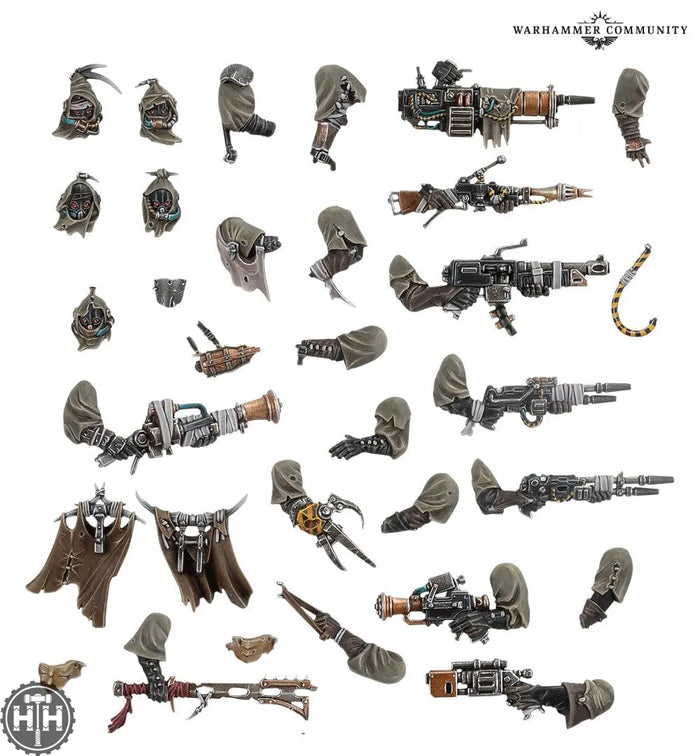 Necromunda: Ash Waste Nomads Weapons & Upgrades Necromunda Games Workshop