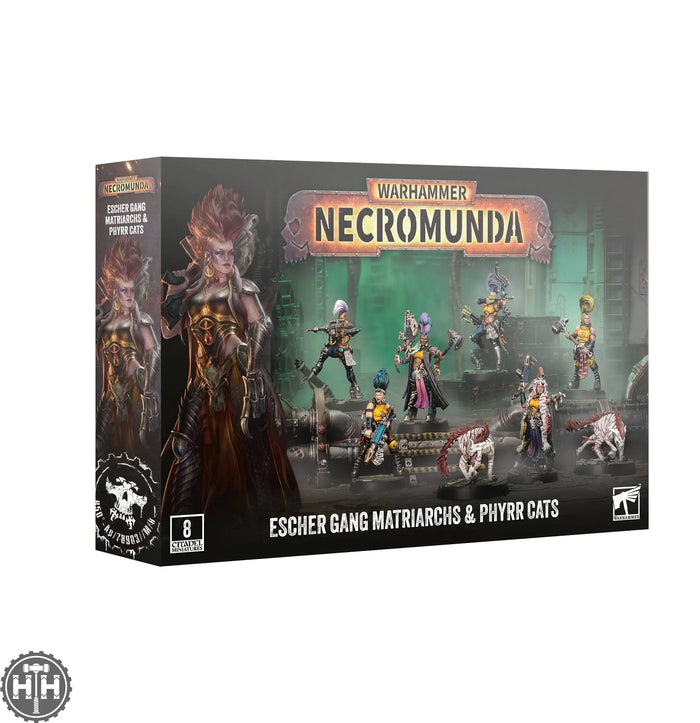 Necromunda: Escher Gang Matriarchs & Phyrr Cats Games Workshop