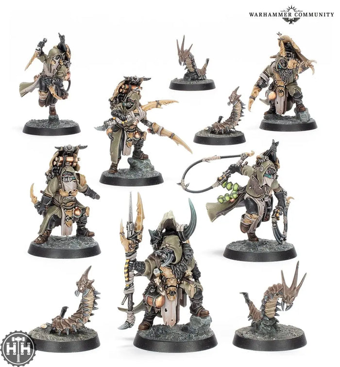 Necromunda: Sha'Dar Hunters & Arthromite Spinewyrms Necromunda Games Workshop