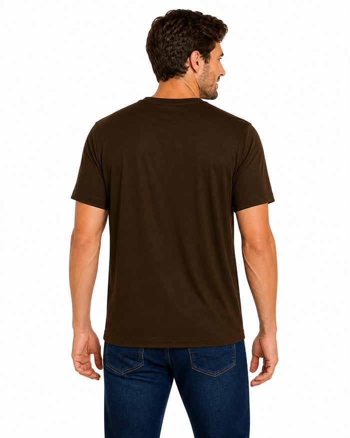 New Era NFL Cleveland Browns Mens Stadium Logo Short Sleeve Poly Tee