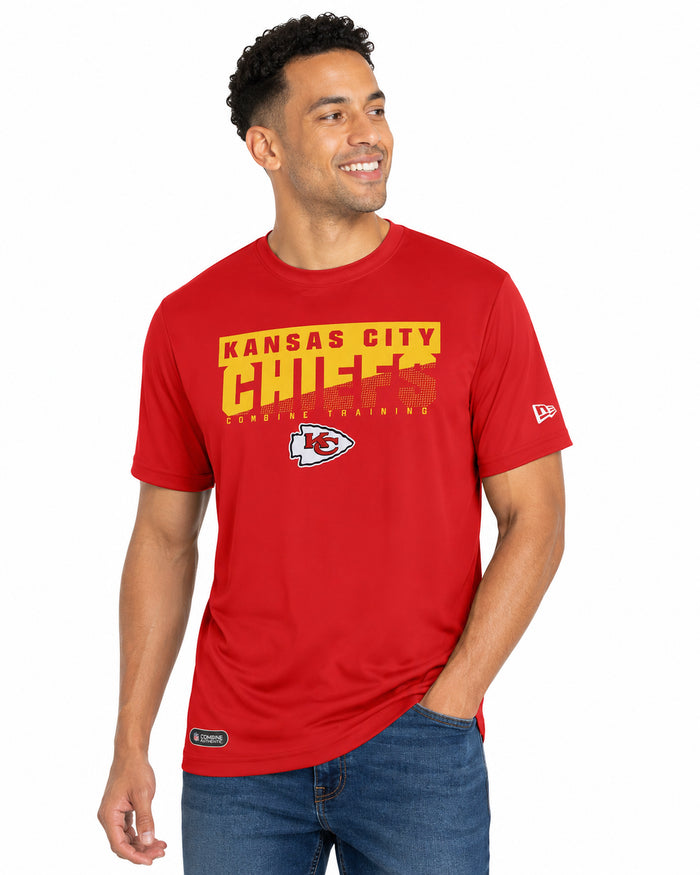 New Era NFL Men's Chiefs Scoreboard Short Sleeve Poly Dt Tee - SMU