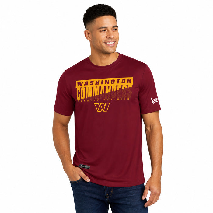 New Era NFL Men's Commanders Scoreboard Short Sleeve Poly Dt Tee - SMU