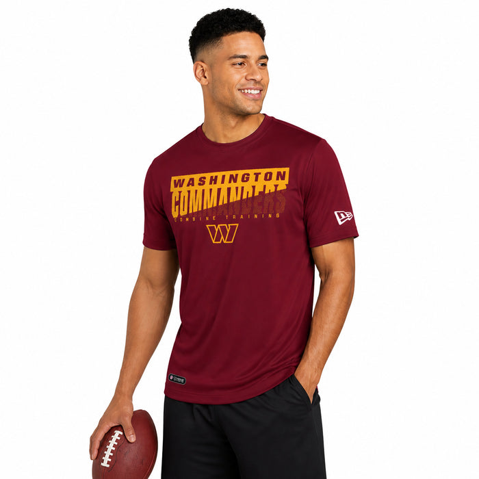 New Era NFL Men's Commanders Scoreboard Short Sleeve Poly Dt Tee - SMU