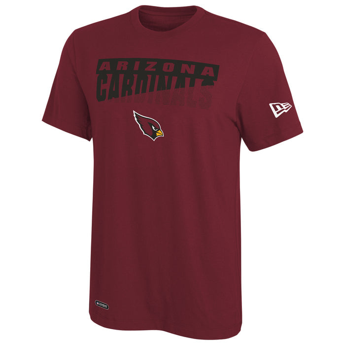 New Era NFL Men's Scoreboard Short Sleeve Poly Dri-tek Tee Cardinals Cardinal