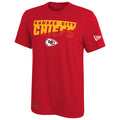 New Era NFL Men's Scoreboard Short Sleeve Poly Dri-tek Tee Chiefs Red