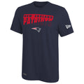 New Era NFL Men's Scoreboard Short Sleeve Poly Dri-tek Tee Patriots Navy