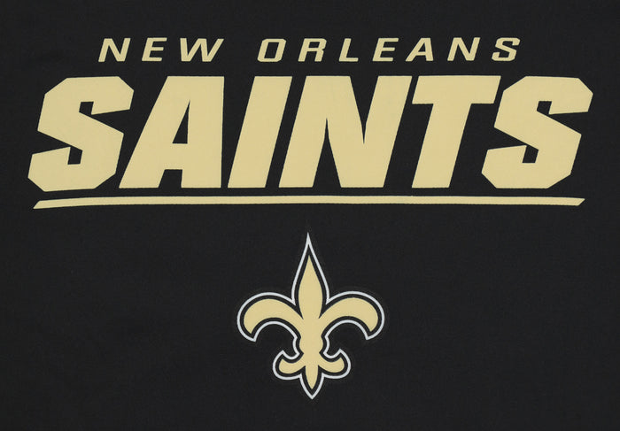 New Era NFL Men's Stated Pullover Hoodie New Orleans Saints Black