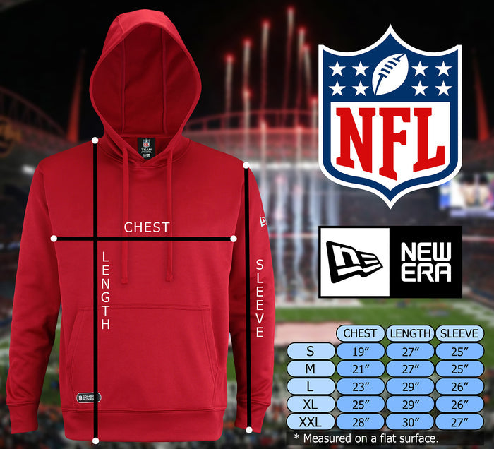 New Era NFL Men's Stated Pullover Hoodie New Orleans Saints Black