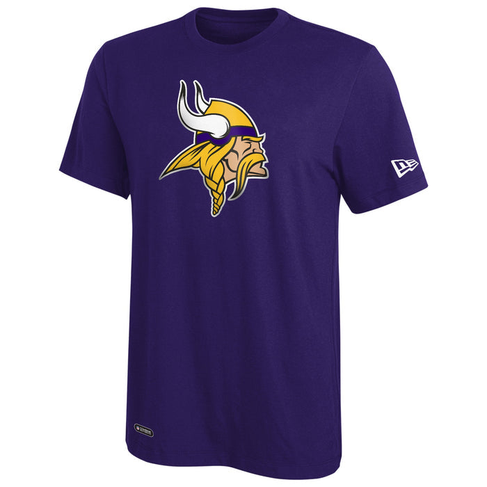 New Era NFL Minnesota Vikings Mens Stadium Logo Short Sleeve Poly Tee
