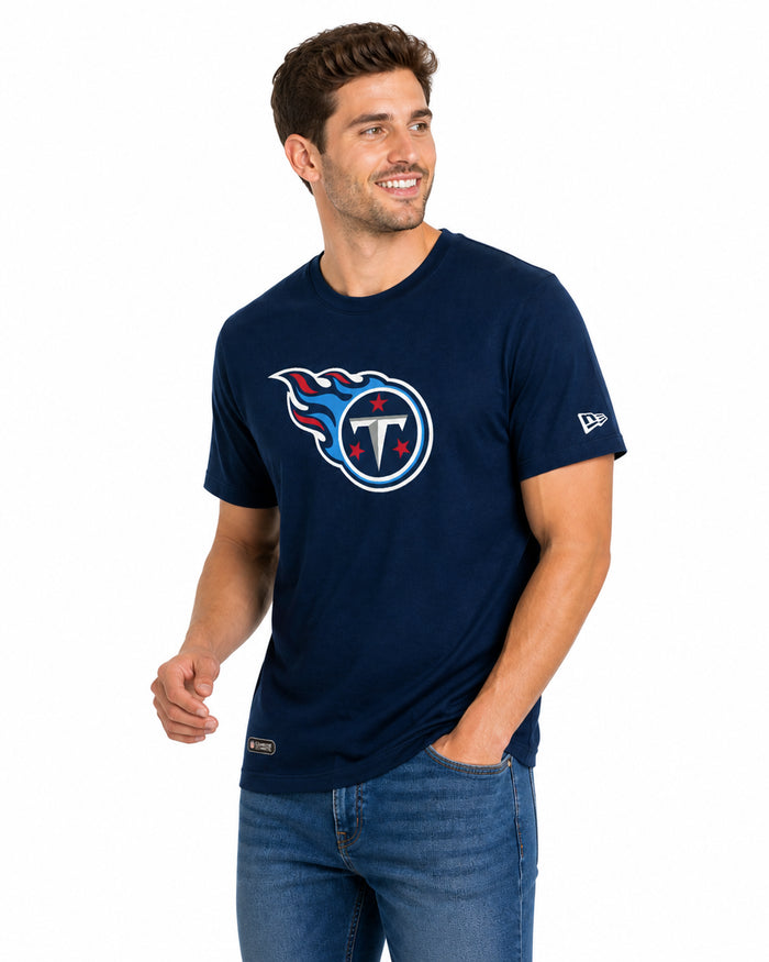 New Era NFL Tennessee Titans Mens Stadium Logo Short Sleeve Poly Tee