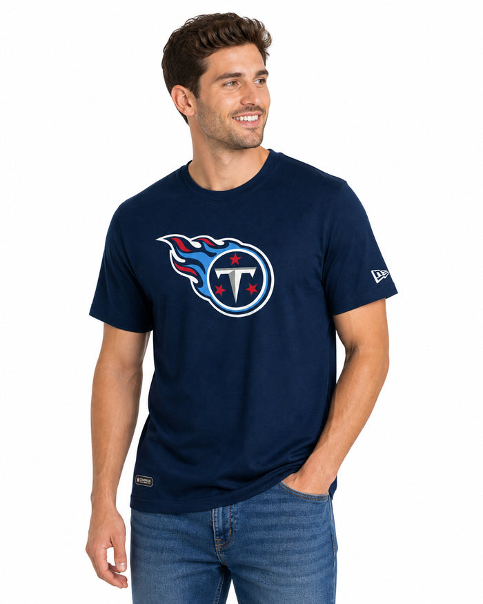 New Era NFL Tennessee Titans Mens Stadium Logo Short Sleeve Poly Tee