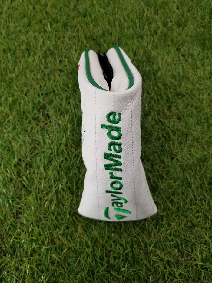 NEW TAYLORMADE 2021 SEASON OPENER MASTERS BLADE PUTTER HEADCOVER BRANDNEW
