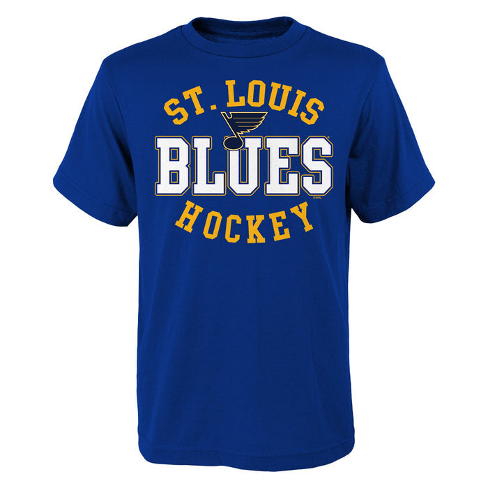 NHL Boys Youth Blues Spectacle Short Sleeve Tee