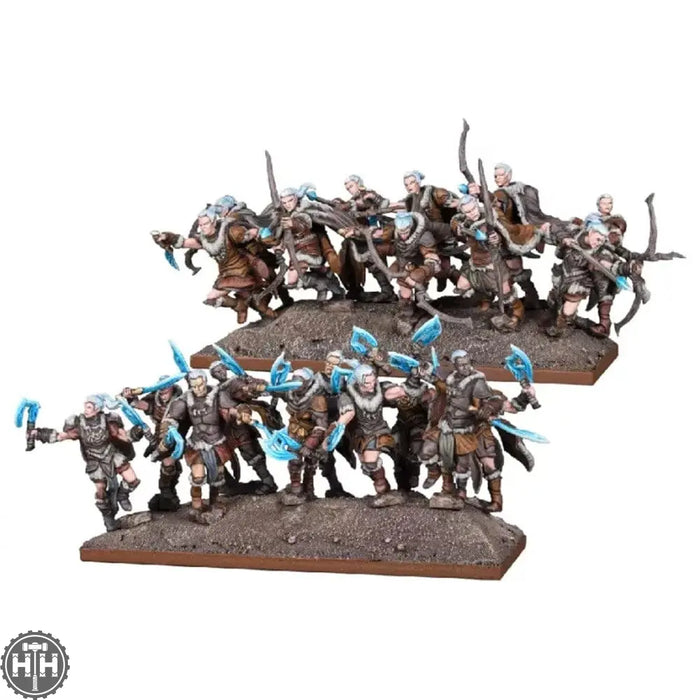 Northern Alliance Icekin Hunter/ Berserker Regiment Northern Alliance Mantic Games