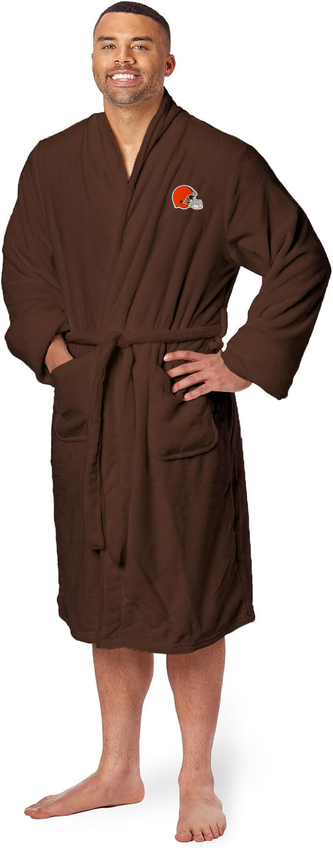 Northwest NFL Cleveland Browns Silk Touch Bathrobe