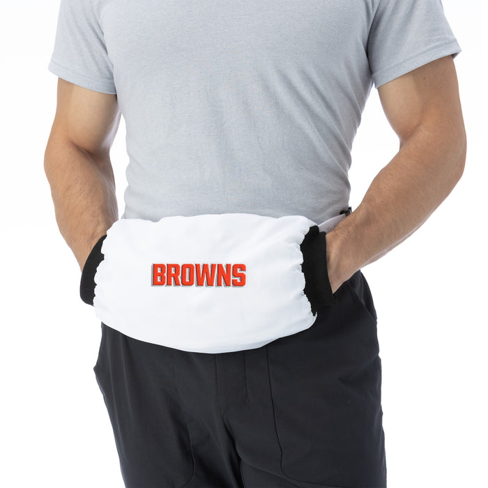 Northwest NFL Cleveland Browns Thermal Plush QB Player Handwarmer