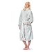 Northwest NFL Denver Broncos Women's Sherpa Bath Robe, 25" x 47", Gray