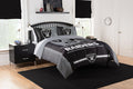 Northwest NFL Las Vegas Raiders Safety Printed Comforter Set, King