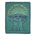 Northwest Star Wars The Mandolorian Small But Mighty Throw Blanket, 46"x60"