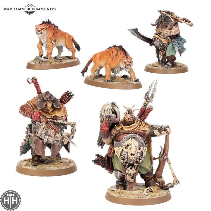 Ogor Mawtribes: Hunters With Sabrefangs Games Workshop