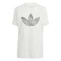 adidas Originals Trefoil Monogram Infill T-Shirt Wonder White