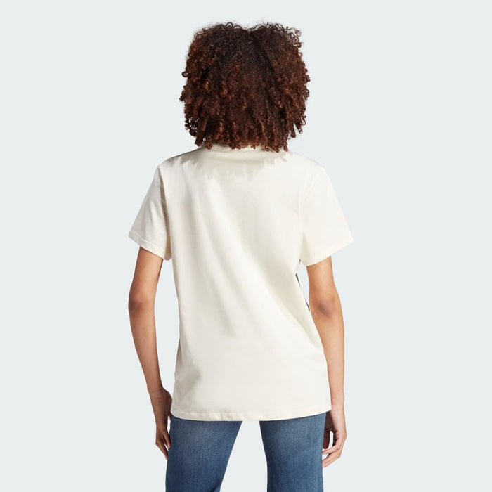 adidas Originals Trefoil Monogram Infill T-Shirt Wonder White