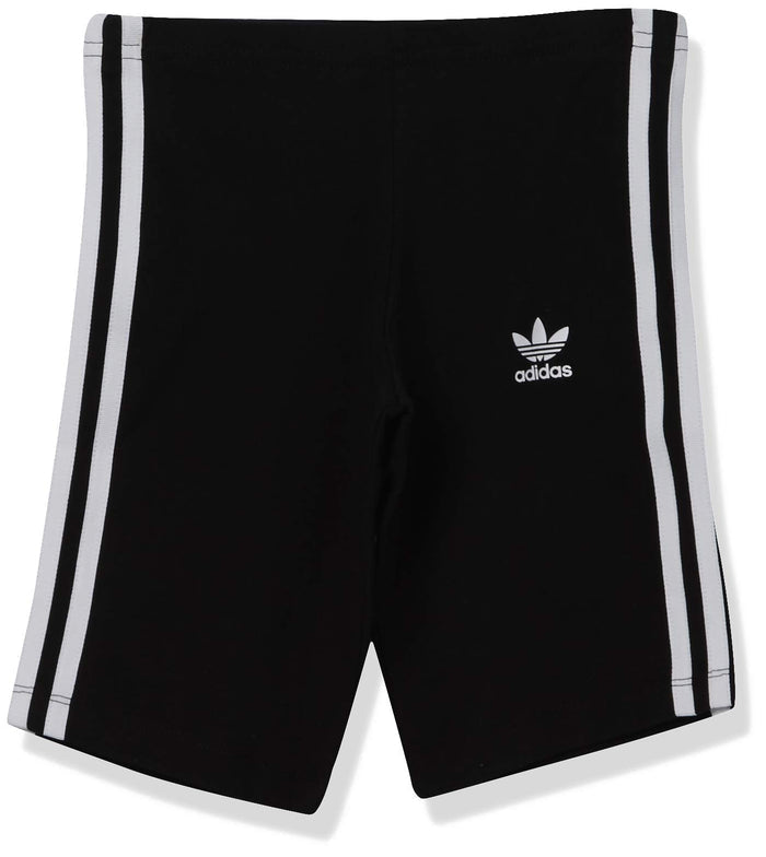 Adidas Originals Unisex Kids Tight Cycling Shorts Black/White