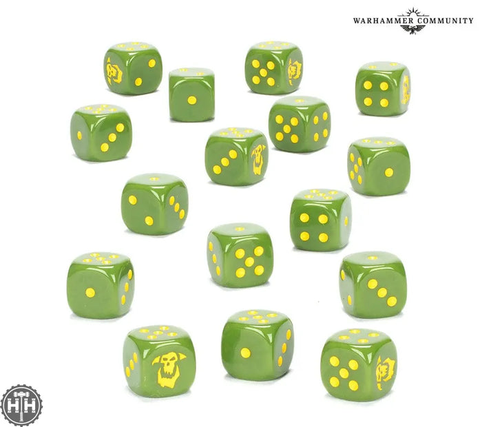 Orruk Warclans Dice (2025) Gloomspite Gitz Games Workshop